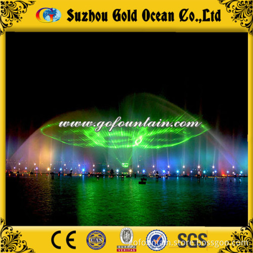 Big Lake Laser Water Screen Project